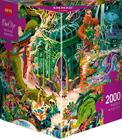 HEYE Puzzle Botanická zahrada / 2000 dílků