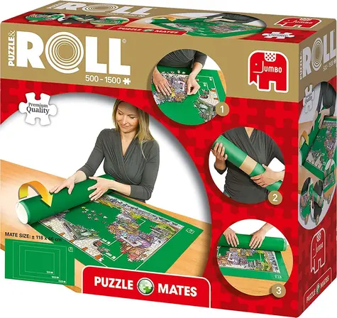 JUMBO Rolovací podložka na puzzle / 500-1500 dílků / 118x66 cm