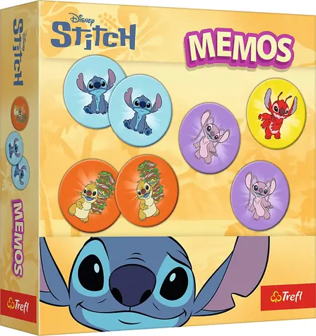 TREFL Pexeso Lilo a Stitch / 36 kartiček / 18 párů