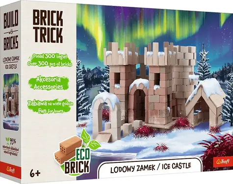 TREFL Stavebnice BRICK TRICK Ledový zámek L / 300 dílků