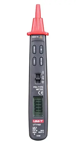 UNI-T UT118B / Multimetr / Auto-range / DC/AC 300 V / Bezkontaktní detekce napětí