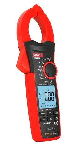 UNI-T UT206B / Multimetr klešťový / True RMS / 1000 A AC / 1000 V AC/DC / NCV