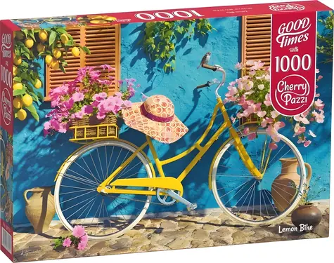 CHERRY PAZZI Puzzle Žluté kolo / 1000 dílků