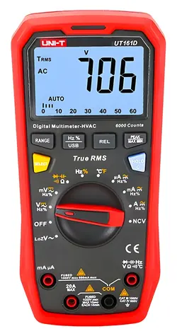 UNI-T UT161D / Multimetr / True RMS / NCV / 1000V / USB