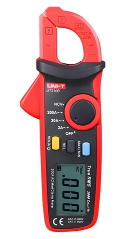 UNI-T UT210B / Multimetr klešťový / AC 200 A / Data Hold / rozvor čelistí 16 mm