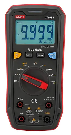 UNI-T UT60BT / Multimetr / True RMS / Bluetooth / NCV / 1000V AC/DC