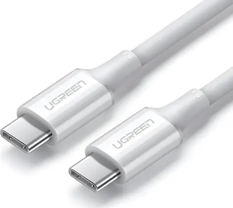 Ugreen kabel USB-C - USB-C bílá / Kabel / 1 m / rychlé nabíjení