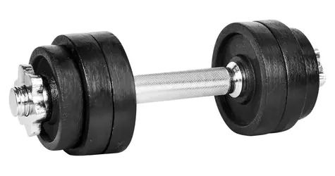 Rulyt Angular / Jednoruční nakládací činka / 10 kg / 30 mm tyč / 6x kotouč