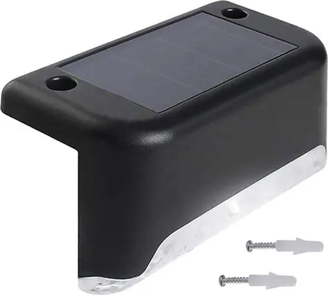 Maclean MCE319 solární schodišťové svítidlo / LED / IP44 / 4000K / senzor soumraku