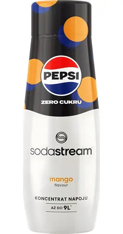 SodaStream Pepsi Max Mango Zero 440 ml / až 9 litrů nápoje