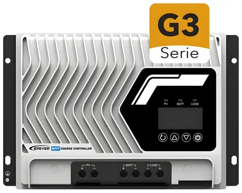 EPEVER IT6420NC G3 / Solární MPPT regulátor / 60A / 12/24/48V / Vstup 200V / IP32