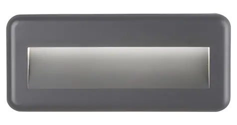 Nova Luce PULSAR STEP GREY 6 / Schodišťové svítidlo / LED / IP54 / 4 W