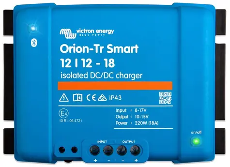 Victron Orion-Tr Smart 12/12-18A / DC-DC nabíječka / 220W / Izolovaná