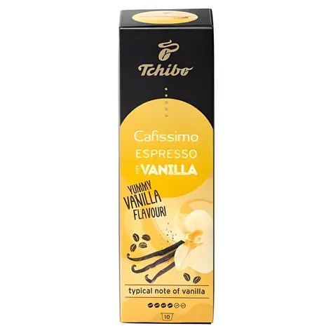 Tchibo 535972 Cafissimo Espresso Vanilla / Káva v kapsli / 10 ks