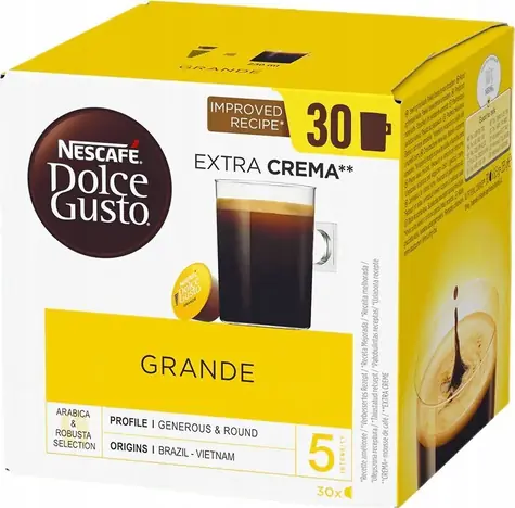 NESCAFÉ Dolce Gusto Grande / Kapslová káva / 30 ks