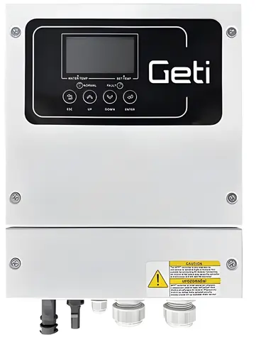 Geti GWH02D / Solární regulátor / MPPT / 4kW / Ohřev vody / 230V/350V
