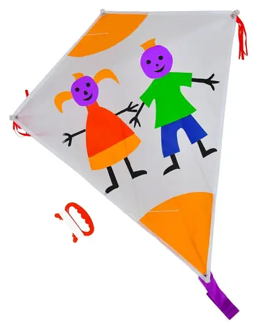 RULYT Létající drak model 8 / Rozměry: 73 x 60 cm / Nylon, sklolaminát