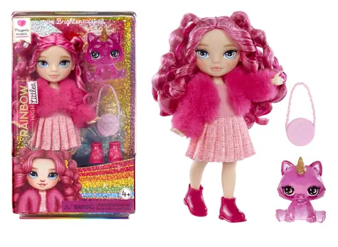 MGA Rainbow High Littles panenka - Magenta (Pink) / od 4 let