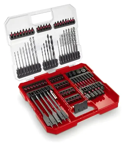 Einhell-KWB XL-CASE / Sada vrtáků a bitů / 95 ks