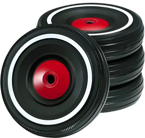 BIG 800001260 Sada tichých kol Whisper Wheels / pro Bobby-Car Classic / od 1 roku