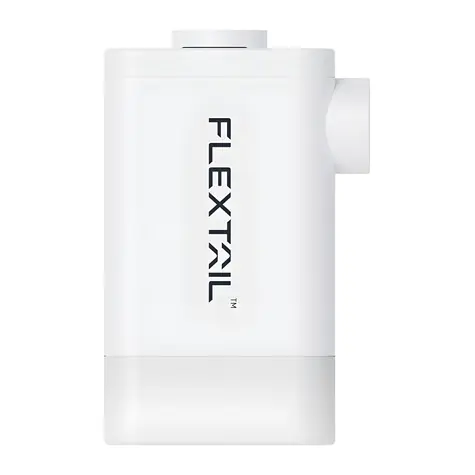 Flextail Max Pump 2 Plus bílá / Přenosná vzduchová pumpa / tlak 4.5 kPa / powerbanka 4800 mAh