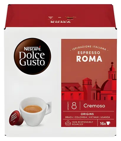 NESCAFÉ Dolce Gusto Espresso Roma 16 ks / Kapslová káva / Intenzita 8/13