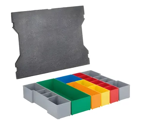 BOSCH 1600A016N8 / Sada vyjímatelných boxů do kufru L-BOXX 102 / 13 ks