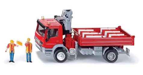 SIKU Auto Mercedes-Benz Atego s otočným jeřábem / Super 3534 / 1:50 / od 3 let