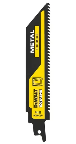 DeWalt DT20436-QZ / Pilový plátek pro mečové pily / Délka 152 mm