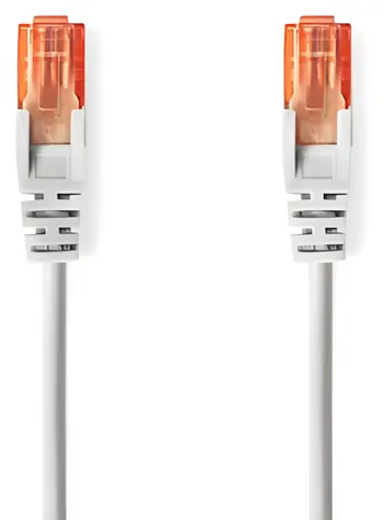 Nedis šedý / Patch kabel / CAT6 U/UTP / RJ45-RJ45 / 1 m