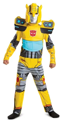 DISGUISE Kostým Transformers Bumblebee / Karnevalový kostým / 3-4 roky (94-109 cm)