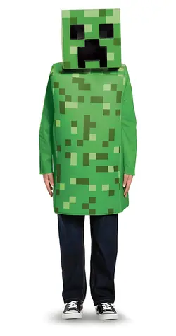 DISGUISE Kostým Minecraft Creeper / 10-12 let / 137-149 cm