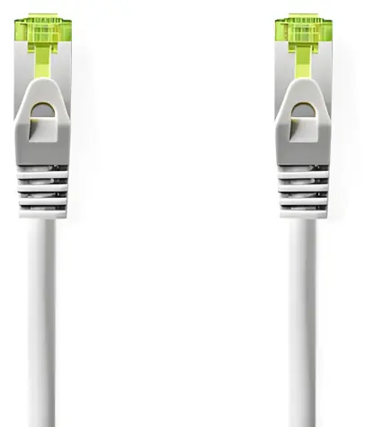 Nedis CAT7 šedá / Patch kabel / S/FTP / RJ45-RJ45 / 5 m / Snagless / LSZH