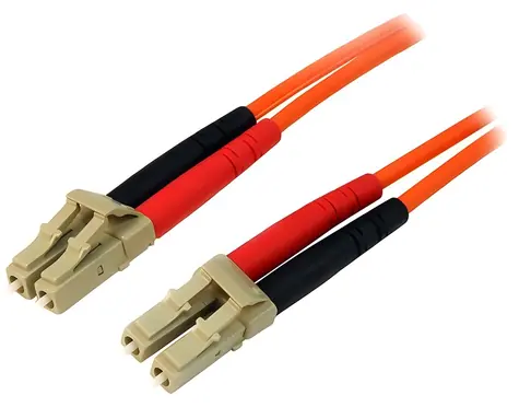 StarTech LC-LC 5 m / Optický patch kabel / Oranžová / CE