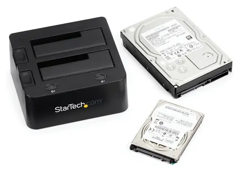 StarTech dok pro pevné disky SATA a IDE / Dokovací stanice / USB 3.0 / 2,5" a 3,5" / napájecí adaptér
