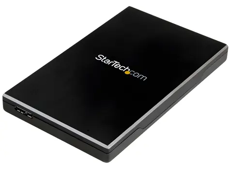 StarTech externí box pro 2,5" SSD/HDD / Box na HDD a SSD / USB 3.1 / SATA III / Micro-USB B / Hliník