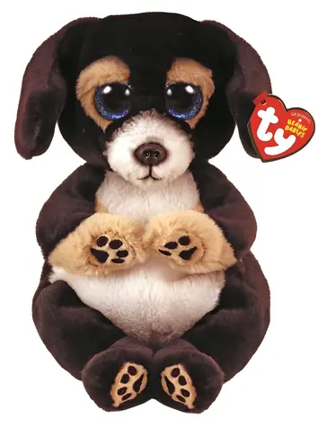 TY Plyšový pes Ranger černý / 15 cm