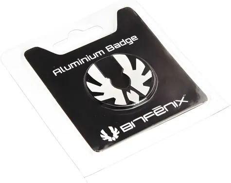 Bitfenix Prodigy M stříbrná / Hliníkové logo / pro skříň Prodigy M