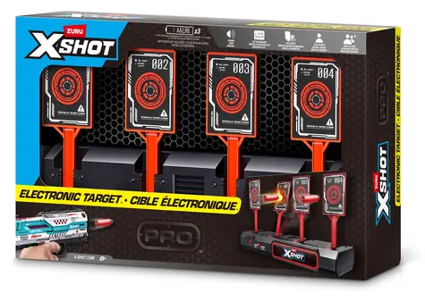 ZURU X-Shot Elektronický terč / 4 terčová pole / Automatický bodovač / od 8 let