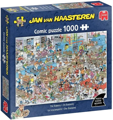 JUMBO Puzzle JvH Pekařství / 1000 dílků / od 15 let