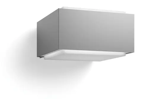 Philips Hedgehog 42W šedá / Venkovní nástěnné svítidlo / E27 / IP44 / bez zdroje