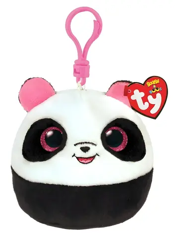 TY Squishy Bamboo plyšová panda / 8,5 cm