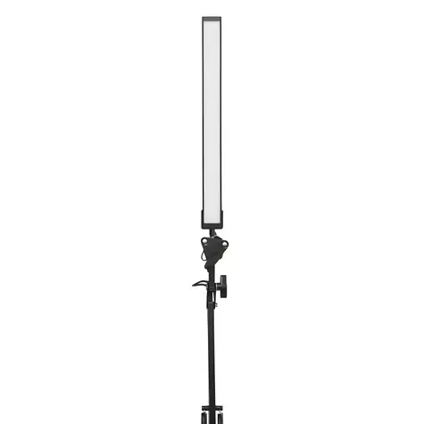 Platinet PDLD10 Flexy černá / LED lampička s klipem / ohebné rameno / 10 W / 500 lm / 2800-6800 K
