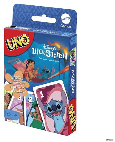 MATTEL Karetní hra UNO Lilo & Stitch / od 7 let