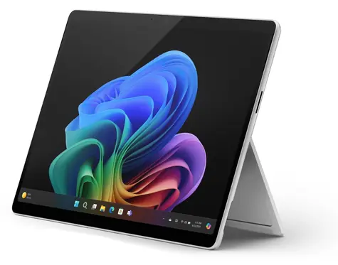 Microsoft Surface Pro 13" (11. edice) platinová / Tablet / Snapdragon X Elite / 13" OLED 2880x1920 / 16GB / 512GB SSD