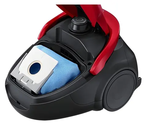 Samsung VC07M25E0WR/SB červená / Vysavač / suché vysávání / 79 dB