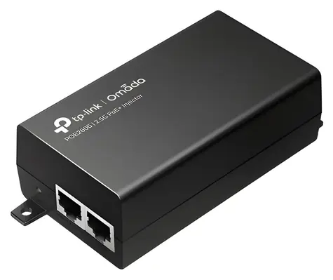 TP-Link Omada POE260S černá / PoE+ injektor / 2,5G / 2x LAN / 30 W / 802.3af/at