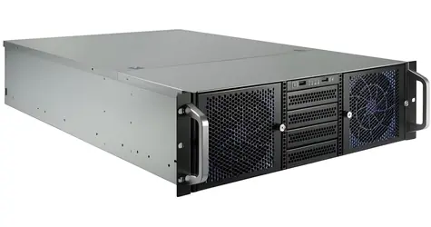 Inter-tech IPC 3U-30765 / Serverová skříň / Rack 3U / ATX / E-ATX / 10x 3,5" pozice