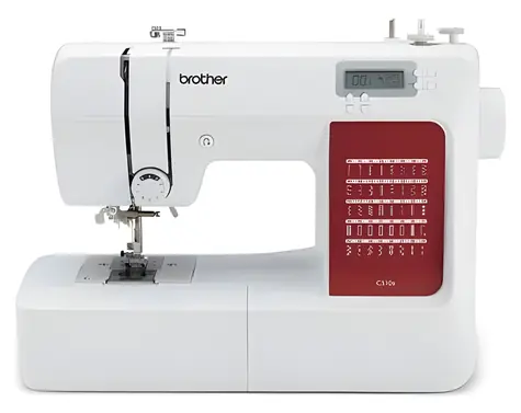 Brother CS10S bílá / Šicí stroj / 40 stehů / LCD displej / automatický navlékač