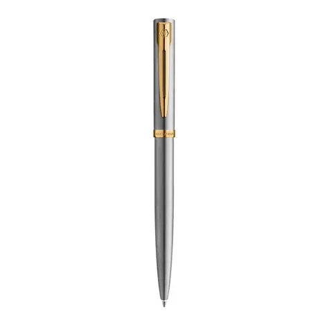 WATERMAN Impression Stainless Steel GT hrot M / kuličkové pero / barva náplně: modrá